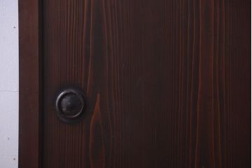 古民具・骨董　明治時代　古作のアンティーク板戸