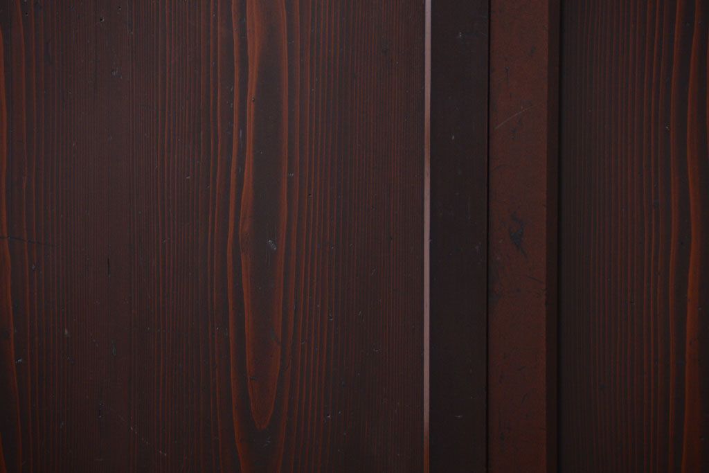 古民具・骨董　明治時代　古作のアンティーク板戸