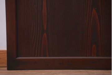 古民具・骨董　明治時代　古作のアンティーク板戸