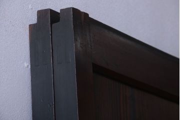 古民具・骨董　明治時代　古作のアンティーク板戸