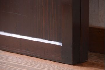 古民具・骨董　明治時代　古作のアンティーク板戸