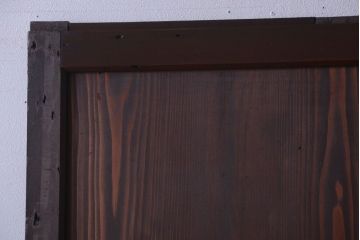 古民具・骨董　明治時代　古作のアンティーク板戸