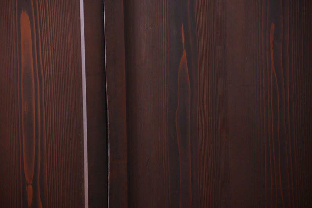 古民具・骨董　明治時代　古作のアンティーク板戸