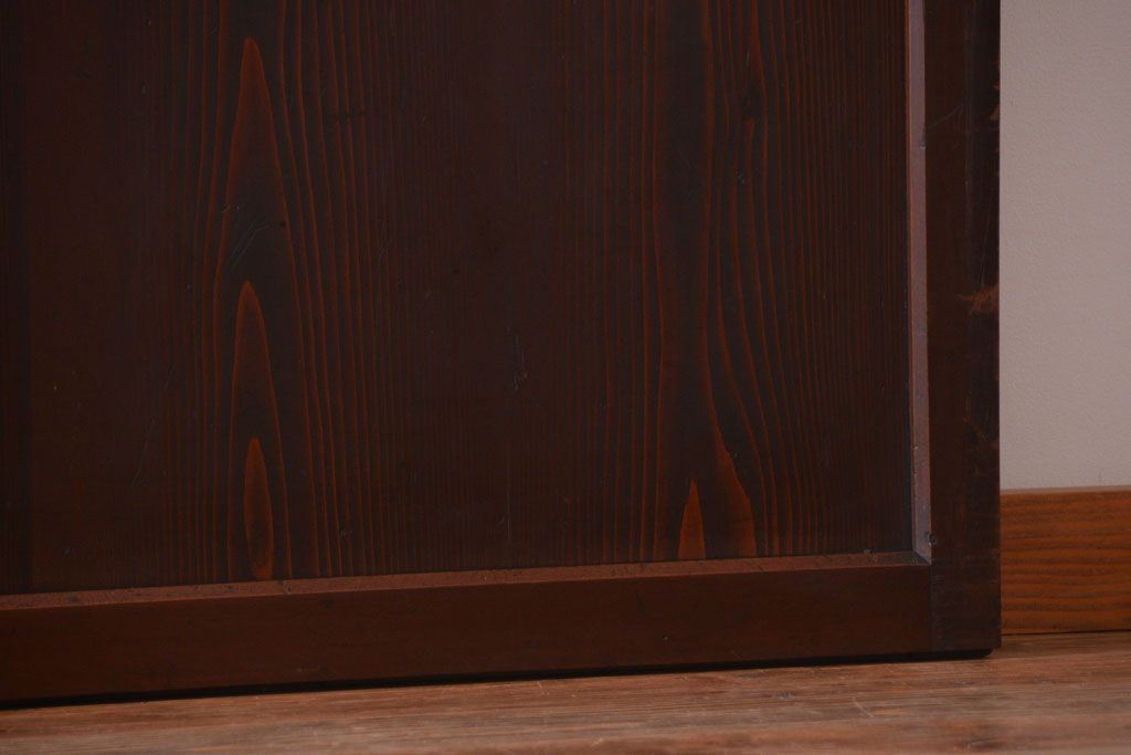 古民具・骨董　明治時代　古作のアンティーク板戸