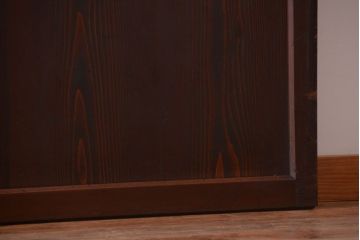 古民具・骨董　明治時代　古作のアンティーク板戸