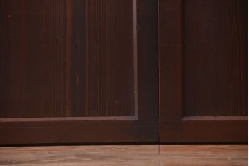 古民具・骨董　明治時代　古作のアンティーク板戸