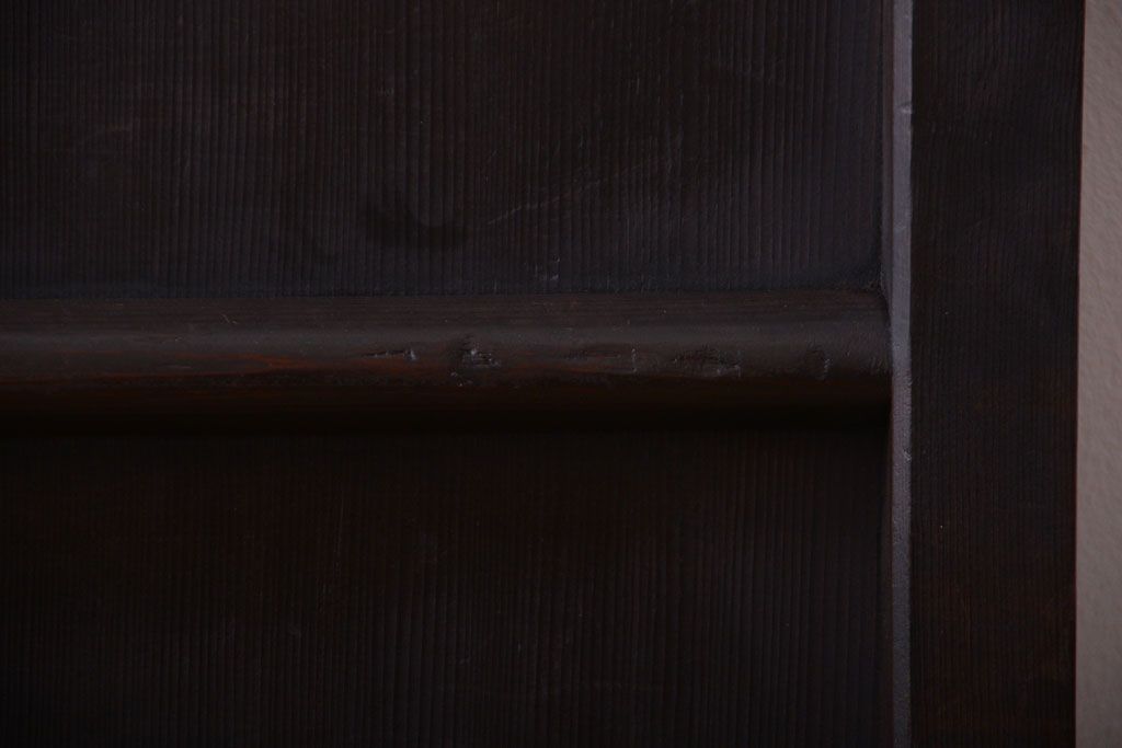 古民具・骨董　横桟が味わい深いアンティーク舞良戸