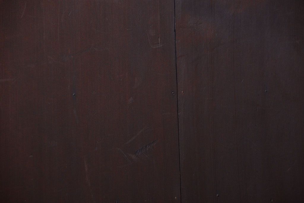 古民具・骨董　横桟が味わい深いアンティーク舞良戸