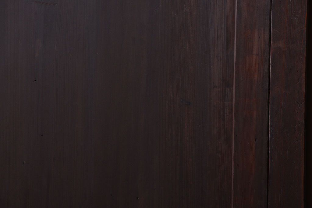 古民具・骨董　美品!明治時代の古い板戸3枚セット