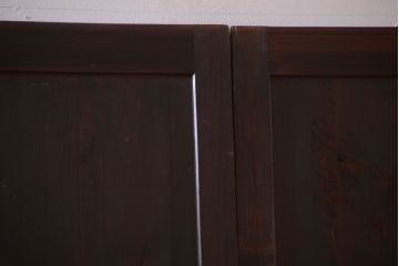 古民具・骨董　美品!明治時代の古い板戸4枚セット