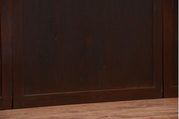 古民具・骨董　美品!明治時代の古い板戸4枚セット