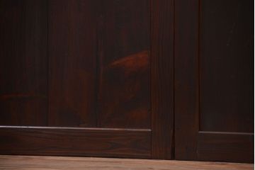 古民具・骨董　美品!明治時代の古い板戸4枚セット