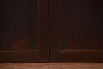 古民具・骨董　美品!明治時代の古い板戸4枚セット
