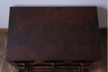 中古　北海道民芸家具　小さな小引き出し