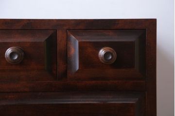 中古　北海道民芸家具　小さな小引き出し