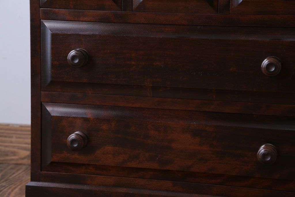 中古　北海道民芸家具　小さな小引き出し