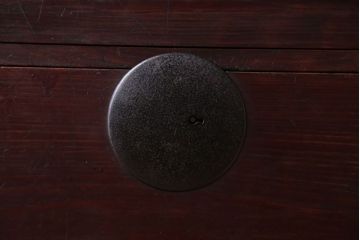 アンティーク家具　アンティーク　鉄脚付き時代箪笥ローボード(2)