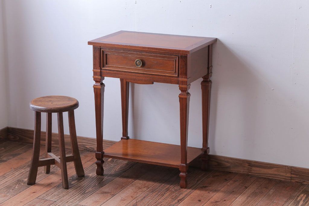 ドレクセルヘリテイジJAPAN　FRANCESCA(フランチェスカ)　594-600　電話台(定価約22万円)