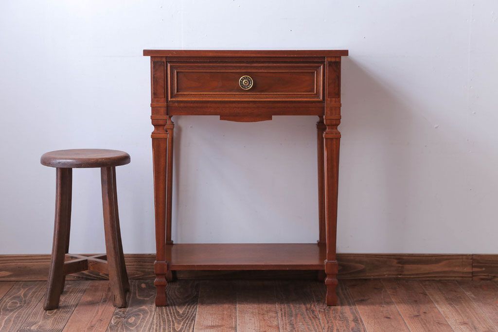 ドレクセルヘリテイジJAPAN　FRANCESCA(フランチェスカ)　594-600　電話台(定価約22万円)