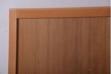 アンティーク　柾目材の高級木味板戸2枚セット