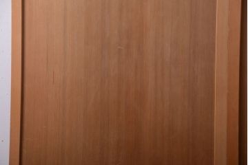 アンティーク　柾目材の高級木味板戸2枚セット