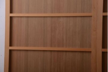 アンティーク　柾目材の高級木味板戸2枚セット