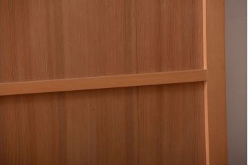 アンティーク　柾目材の高級木味板戸2枚セット