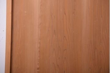 アンティーク　ナチュラルな古い木味のシンプルな板戸2枚セット