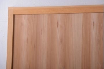 アンティーク　ナチュラルな古い木味のシンプルな板戸3枚セット