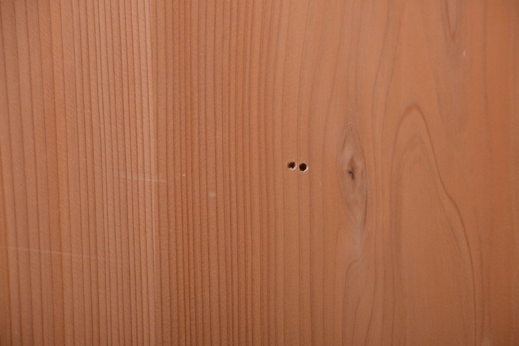 アンティーク　ナチュラルな古い木味のシンプルな板戸3枚セット