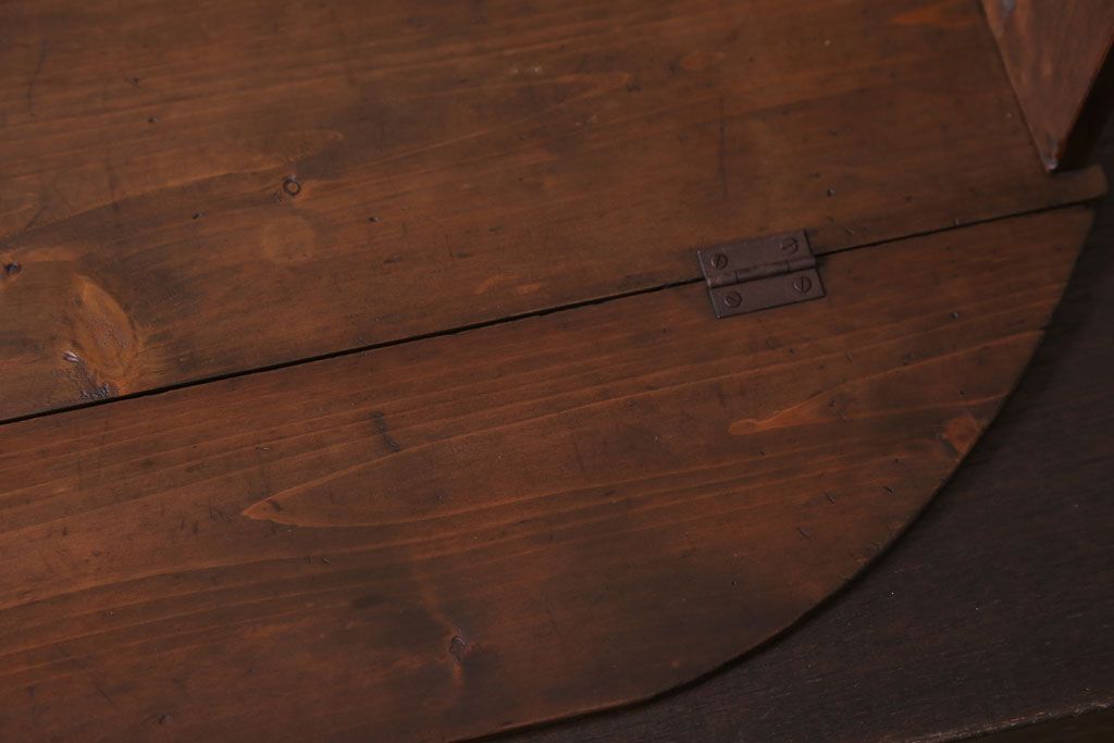 レトロ家具　昭和レトロ　古い木のアンティーク本立て