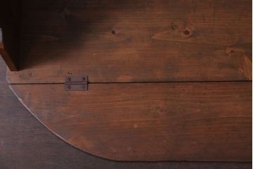 レトロ家具　昭和レトロ　古い木のアンティーク本立て