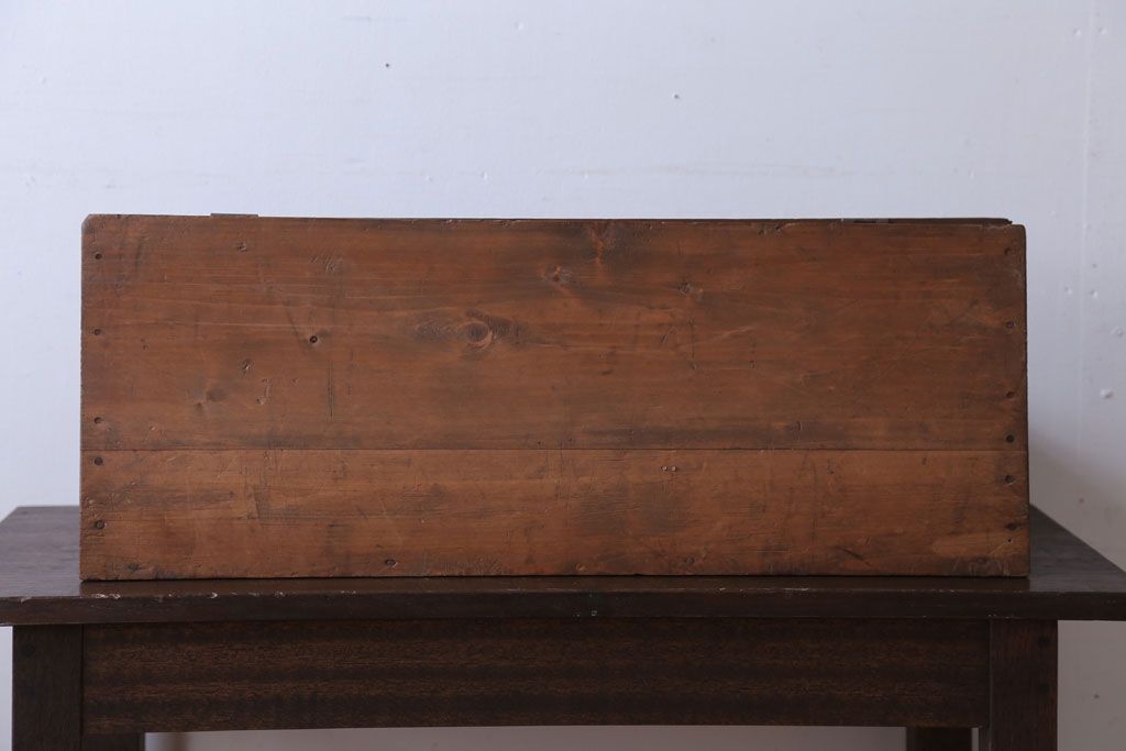 レトロ家具　昭和レトロ　古い木のアンティーク本立て