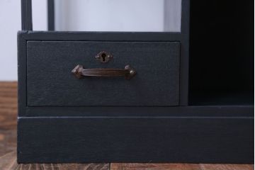 アンティーク家具　アンティーク　シックでおしゃれなペイント収納棚