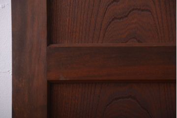 古民具・骨董　重厚な太い框の高級アンティーク板戸