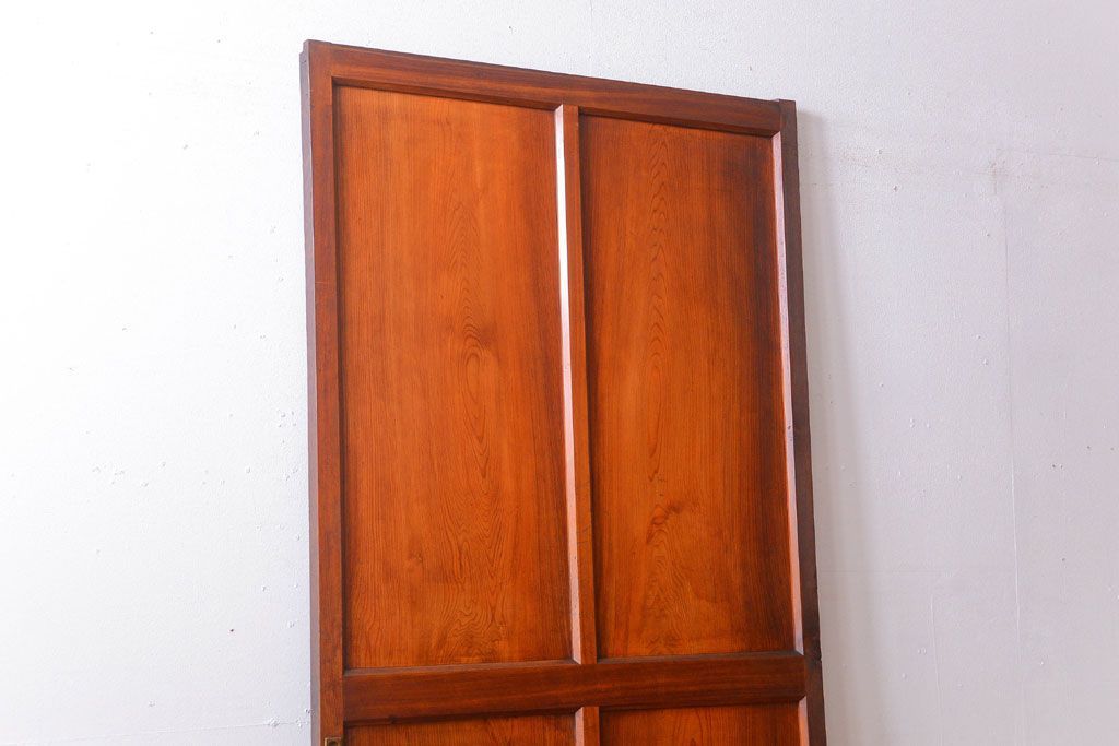 アンティーク　総檜材!上品な古い木の板戸