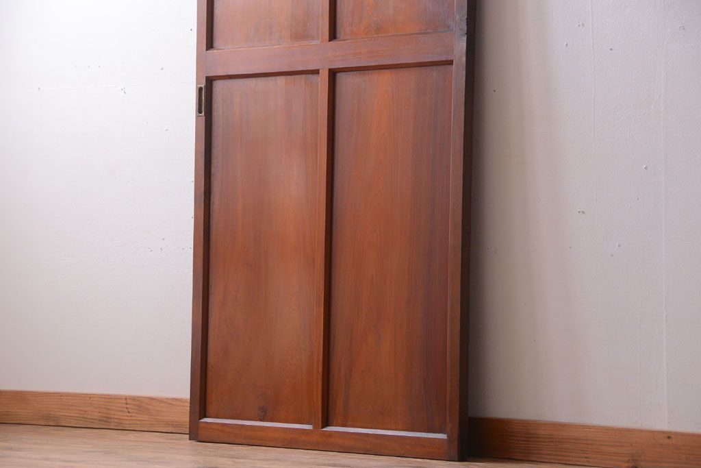 アンティーク　総檜材!上品な古い木の板戸