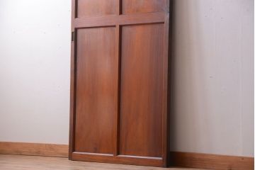 アンティーク　総檜材!上品な古い木の板戸