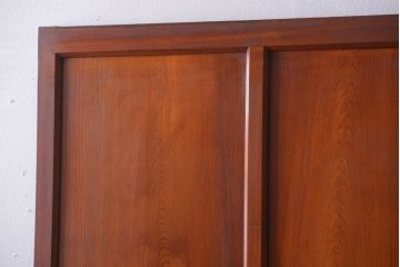 アンティーク　総檜材!上品な古い木の板戸