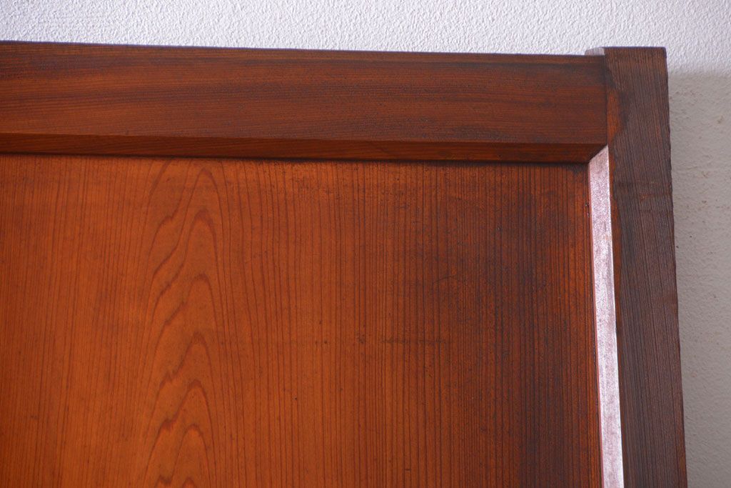 アンティーク　総檜材!上品な古い木の板戸