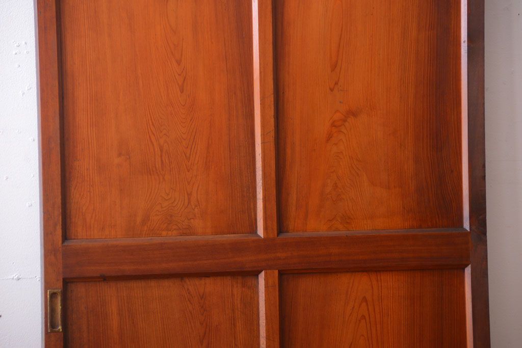 アンティーク　総檜材!上品な古い木の板戸