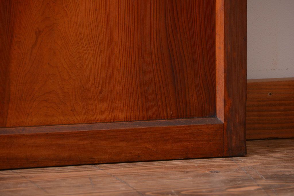 アンティーク　総檜材!上品な古い木の板戸