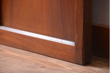アンティーク　総檜材!上品な古い木の板戸