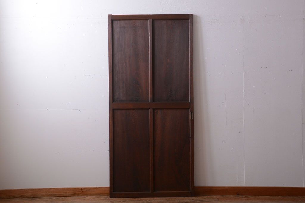 アンティーク　総檜材!上品な古い木の板戸