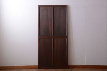 アンティーク　総檜材!上品な古い木の板戸