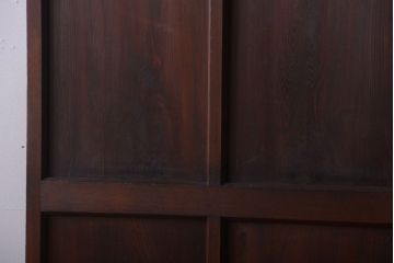 アンティーク　総檜材!上品な古い木の板戸