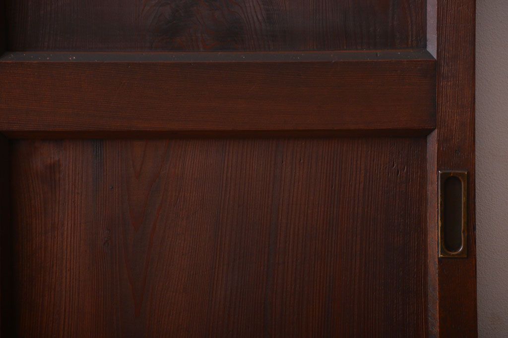 アンティーク　総檜材!上品な古い木の板戸