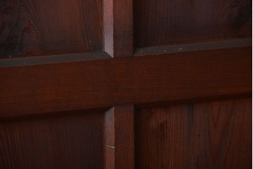 アンティーク　総檜材!上品な古い木の板戸