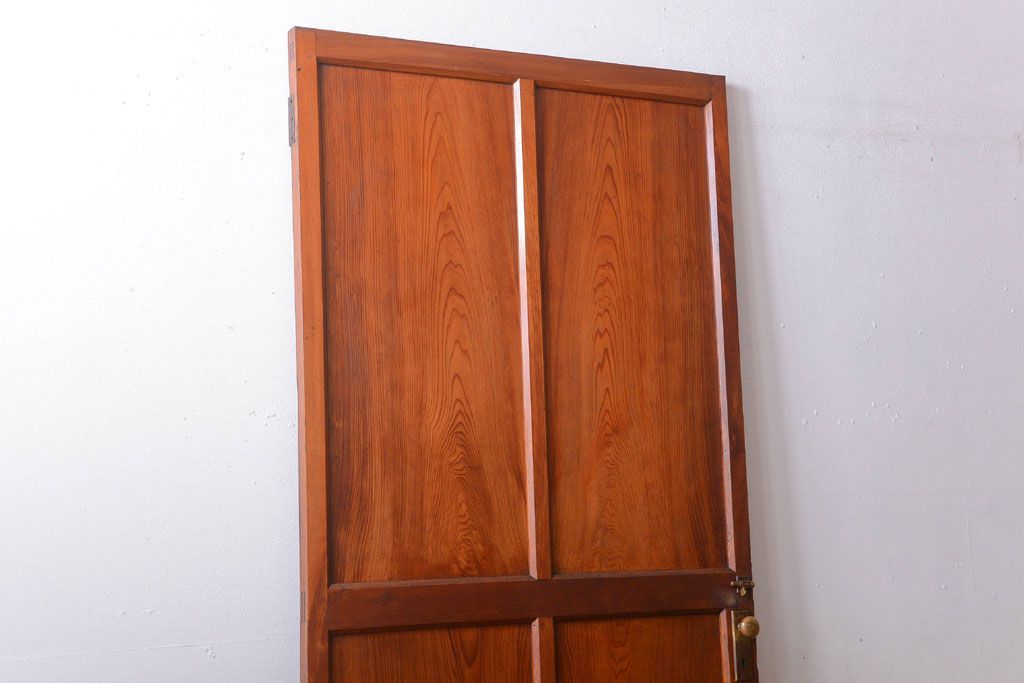 アンティーク　総檜材!上品な古い木のドア