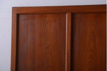 アンティーク　総檜材!上品な古い木のドア